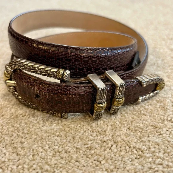 Brighton | Accessories | Brighton Brown Leather Belt With  display picture 3